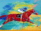 Leroy Neiman The Great Secretariat painting